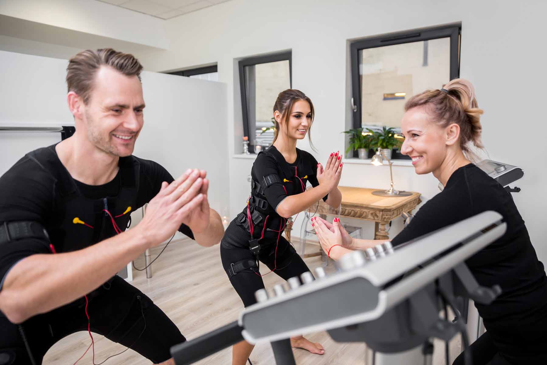 EMS-Probetraining in Linz
